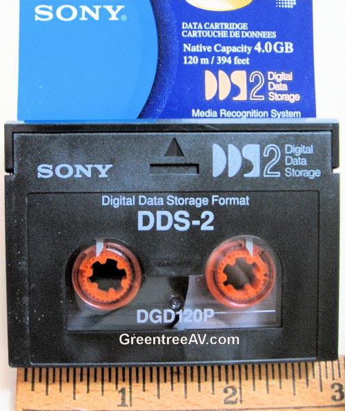 SONY DAT DDS-2 Digital Audio Tape
