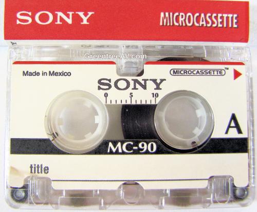 SONY Micro audio cassette tape